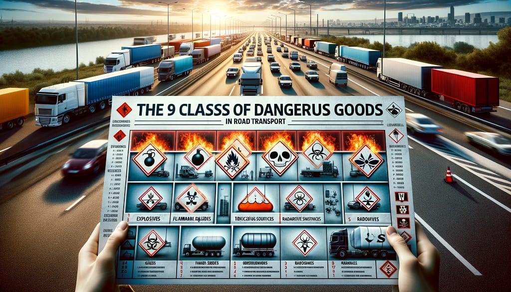 quelles sont les classes de matières dangereuses